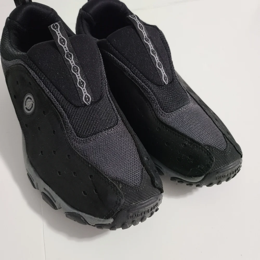 Timberland mountain athletic hiking walking shoes size 10M Black and gray - Picture 2 of 16